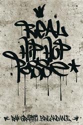 Poster - Hip hop tag Enmarcado de cuadros